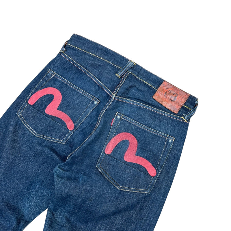 Evisu Jeans Painted Gull Backprint - vintageconcierge