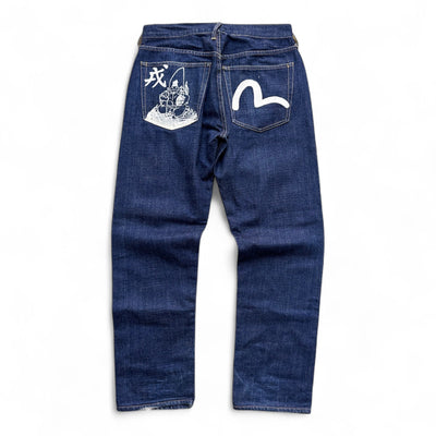 Evisu Jeans Painted Gull Backprint - vintageconcierge