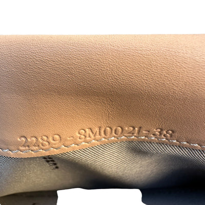 Fendi Zucca Canvas Leder Bifold Long Wallet Beige - vintageconcierge