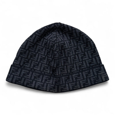 Fendi Zucca Monogram Beanie - vintageconcierge