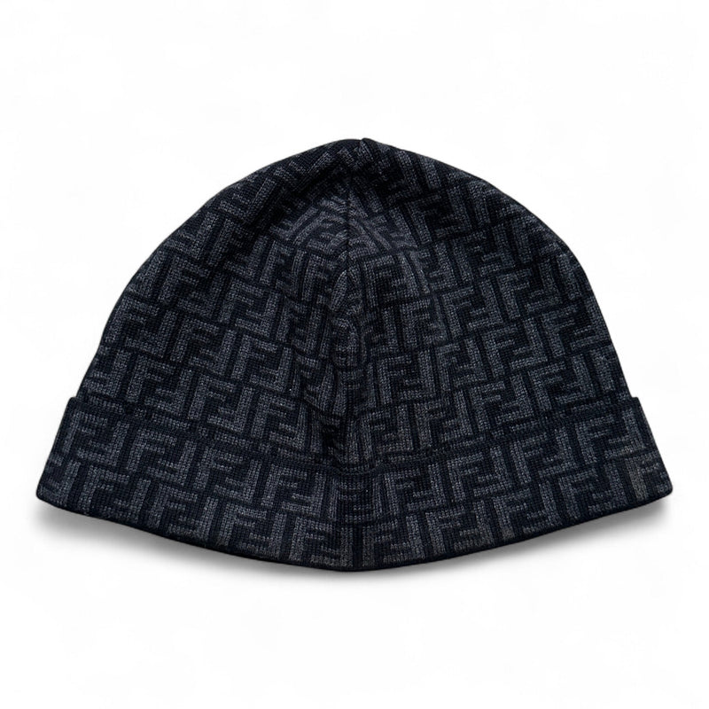 Fendi Zucca Monogram Beanie - vintageconcierge