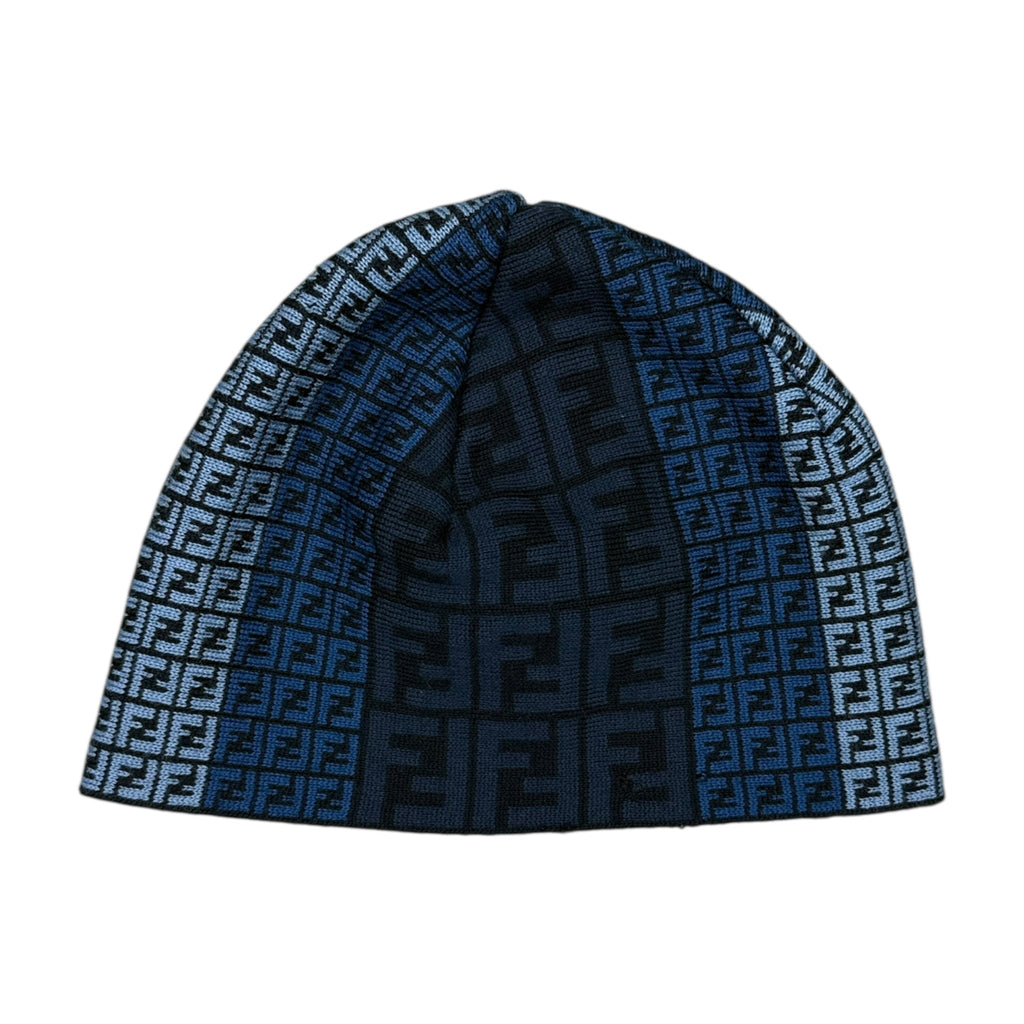 Fendi Zucca Monogram Beanie - vintageconcierge