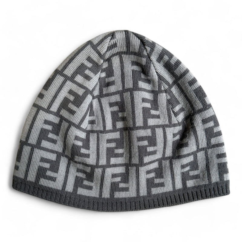 Fendi Zucca Monogram Beanie - vintageconcierge