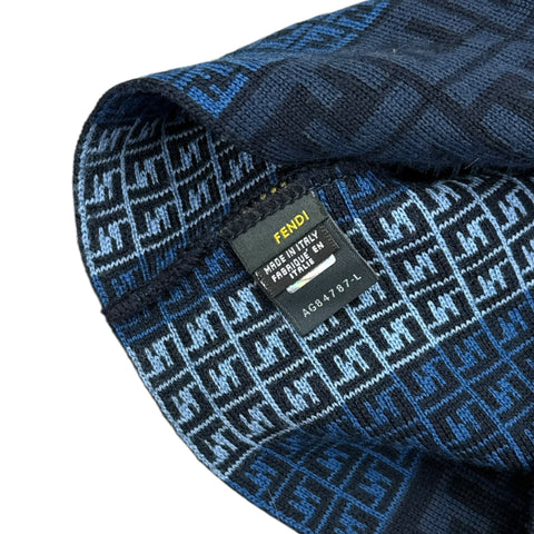 Fendi Zucca Monogram Beanie - vintageconcierge