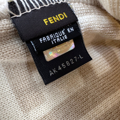 Fendi Zucchino Beanie Mütze - vintageconcierge