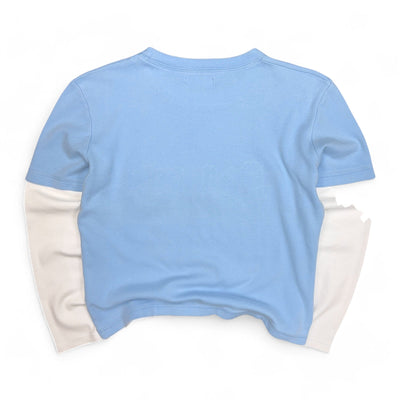 Fishbone Vintage Babyblue Y2K Longsleeve - vintageconcierge