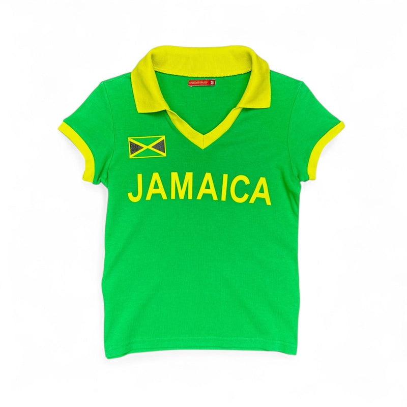 Fishbone Vintage Jamaica Shirt Grün - vintageconcierge