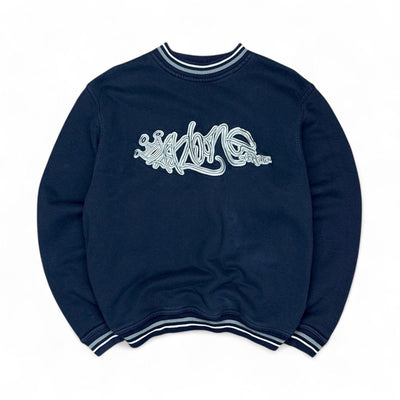Fishbone Vintage Y2K Spellout Sweater - vintageconcierge