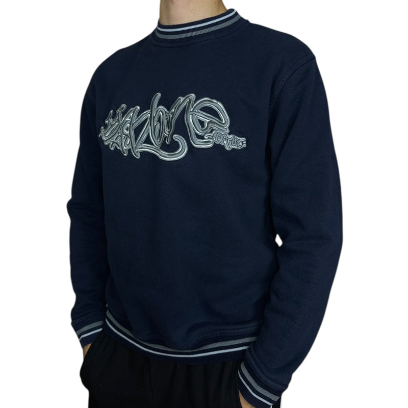 Fishbone Vintage Y2K Spellout Sweater - vintageconcierge