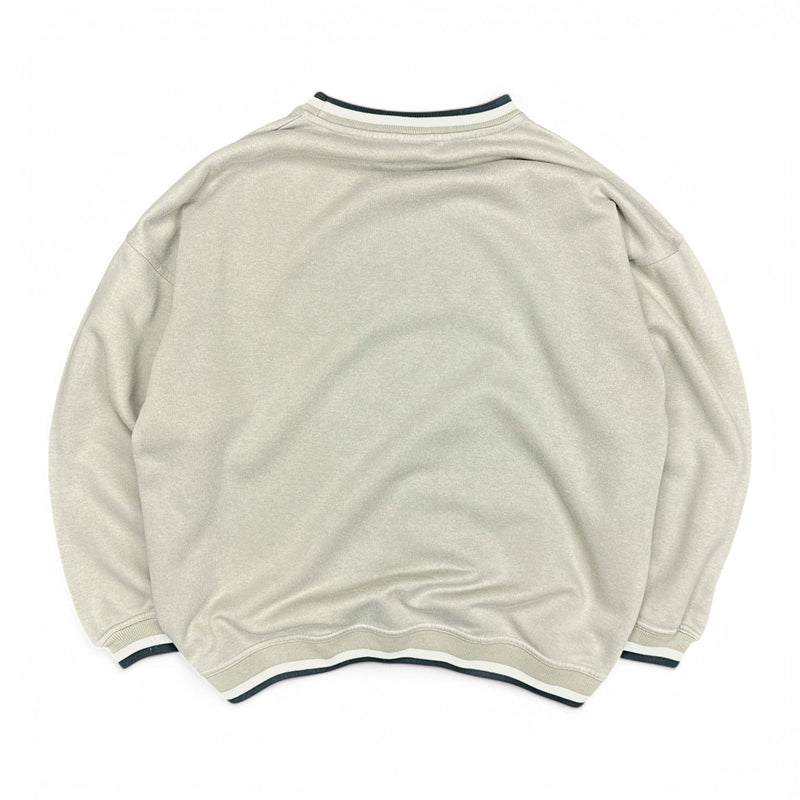 Fishbone Vintage Y2K Spellout Sweater Grau - vintageconcierge