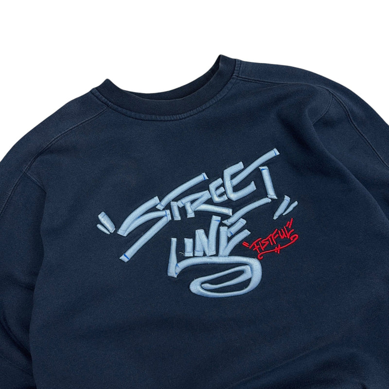 Fistful Graffiti Hip Hop Sweatshirt - vintageconcierge