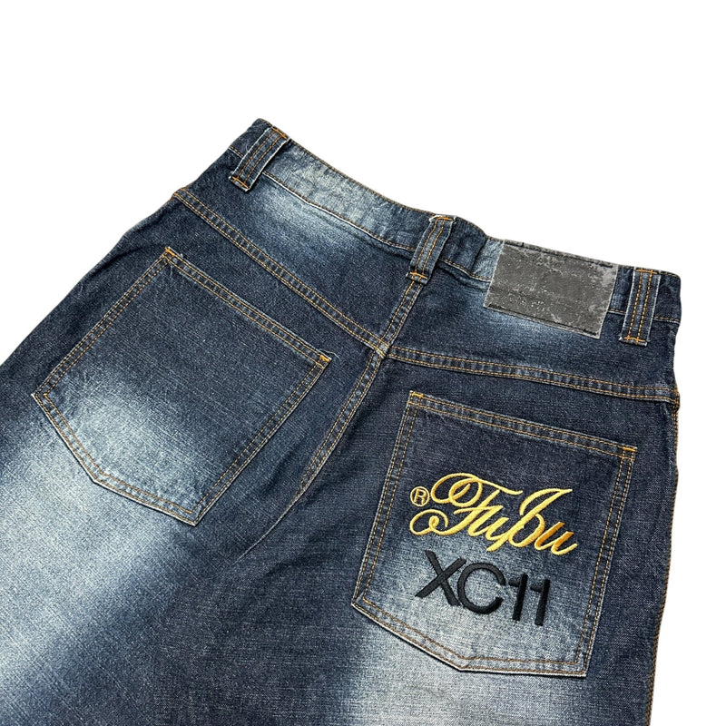 Fubu Vintage Baggy Jeans Short - vintageconcierge