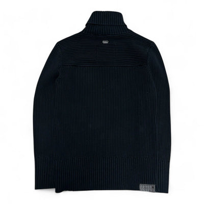 G - Star Raw Heavy Knit Turtle Neck Sweatshirt - vintageconcierge