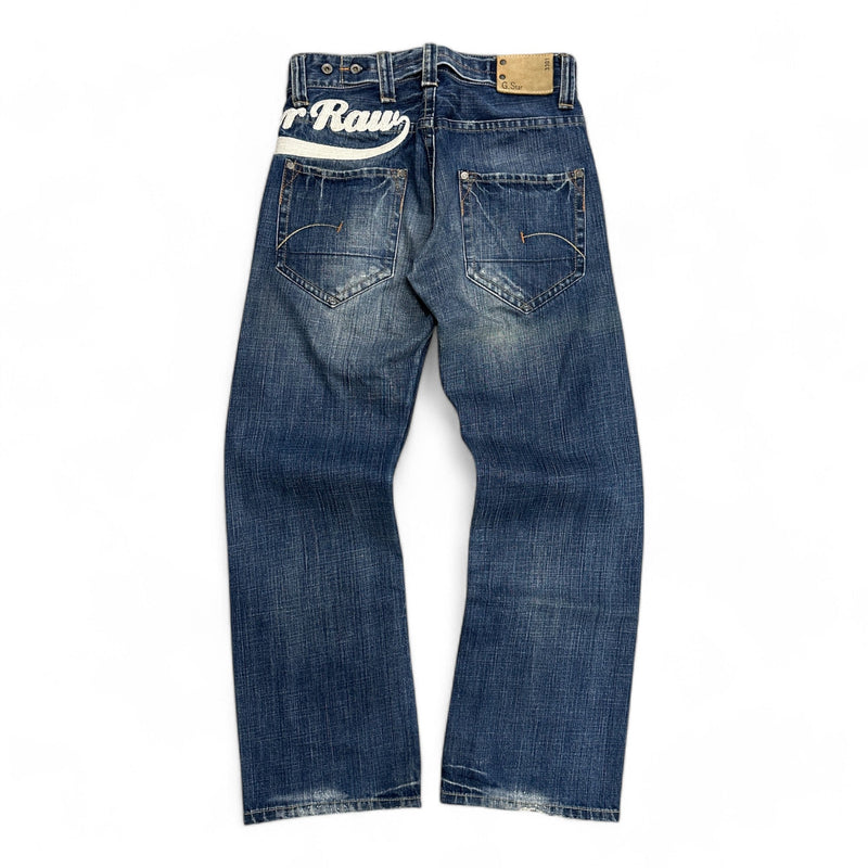 G - Star Raw Spellout Denim Jeans - vintageconcierge