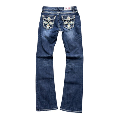 Grace Low Waist Y2K Bootcut Jeans - vintageconcierge