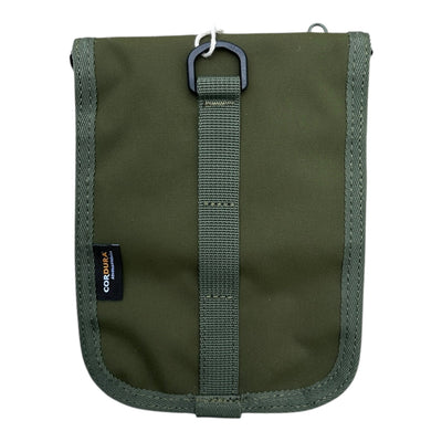 Gramicci Neck Pouch Olive - vintageconcierge