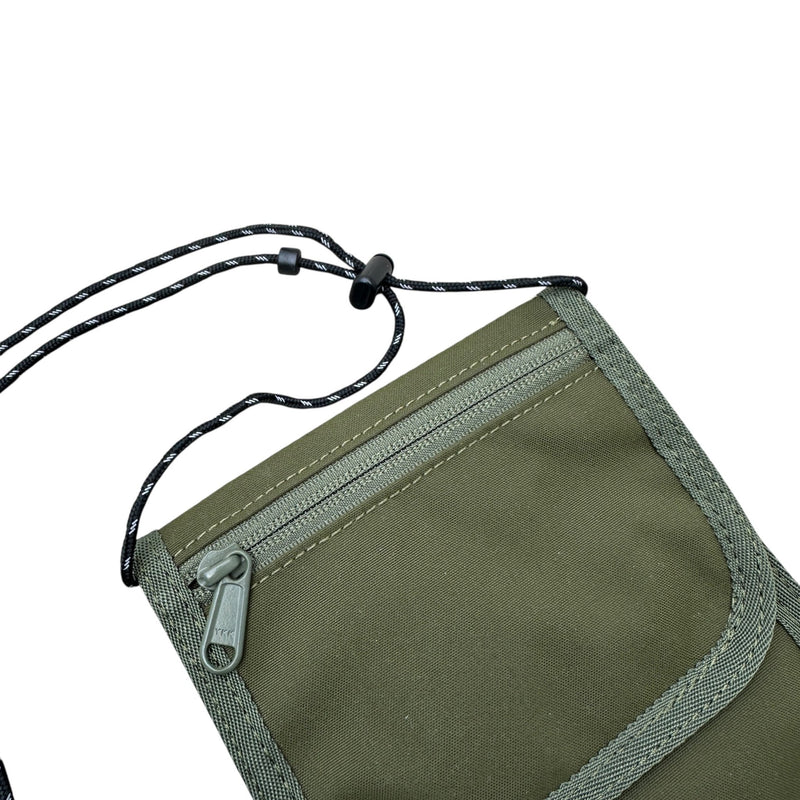 Gramicci Neck Pouch Olive - vintageconcierge