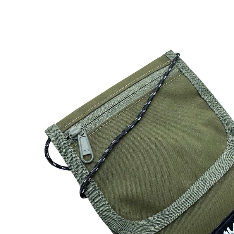 Gramicci Neck Pouch Olive - vintageconcierge