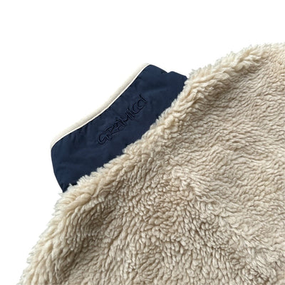 Gramicci Sherpa Fleece Jacke Beige - vintageconcierge
