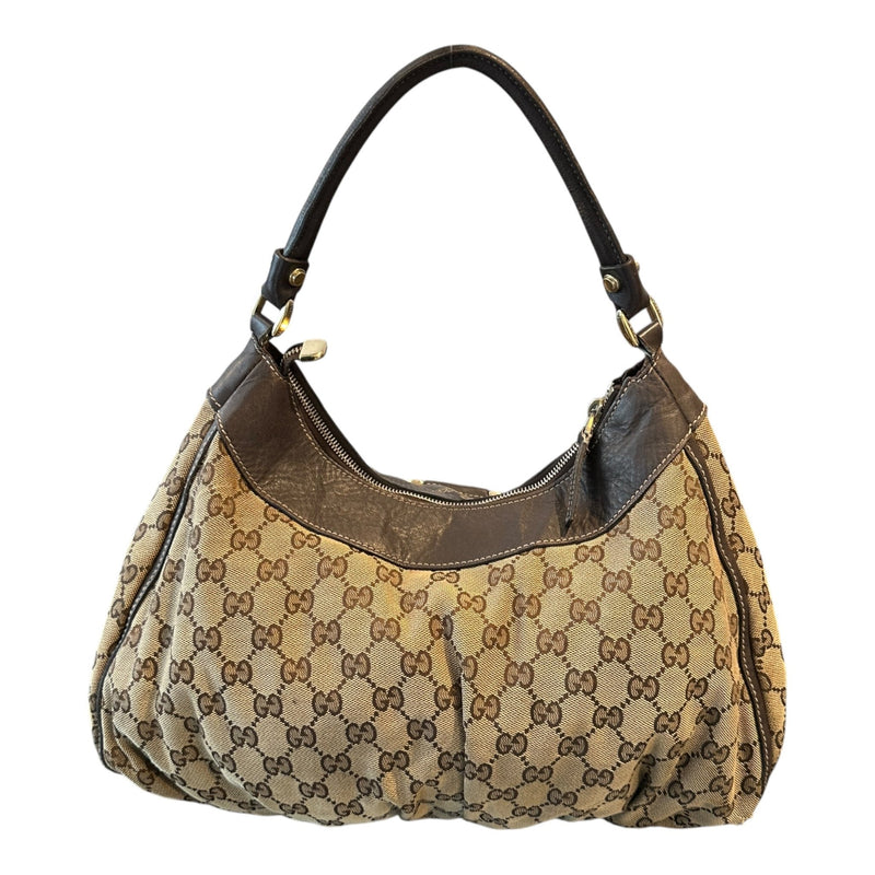 Gucci Abbey D - Ring Handbag Beige - vintageconcierge