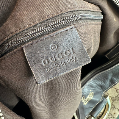 Gucci Abbey D - Ring Handbag Beige - vintageconcierge