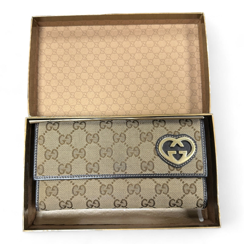 Gucci GG Canvas Campus Bifold Wallet - vintageconcierge