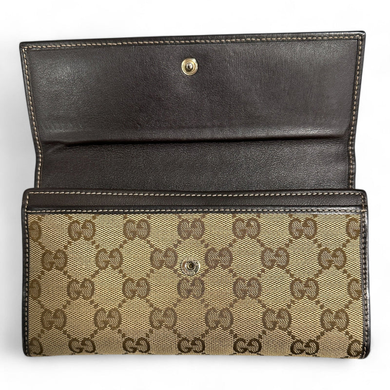 Gucci GG Canvas Campus Bifold Wallet - vintageconcierge