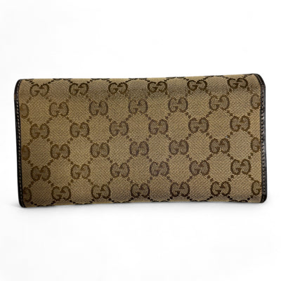 Gucci GG Canvas Campus Bifold Wallet - vintageconcierge