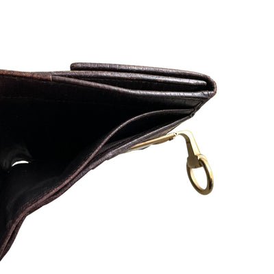 Gucci GG Canvas Geldbörse mit Horsebit - vintageconcierge