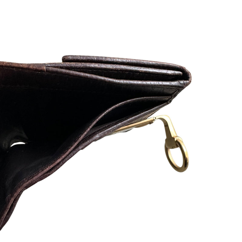 Gucci GG Canvas Geldbörse mit Horsebit - vintageconcierge