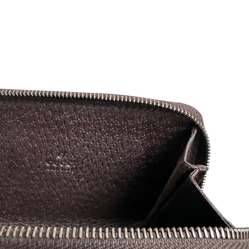 Gucci GG Canvas Zip Wallet - vintageconcierge