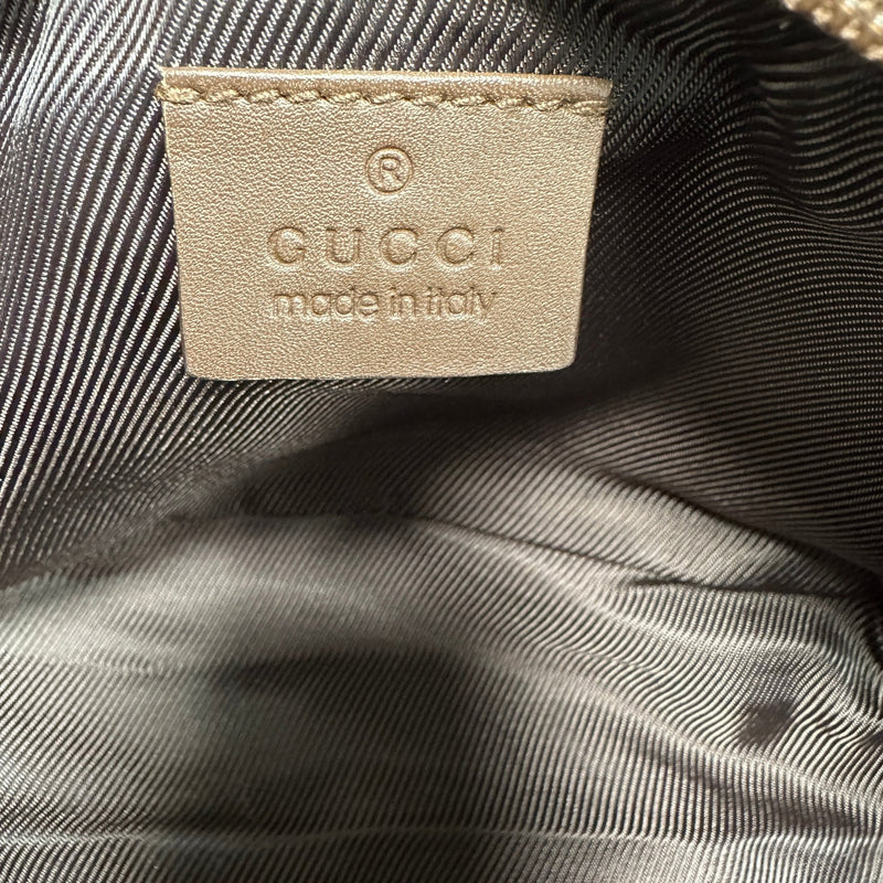 Gucci GG Monogram Boat Pochette Bag - vintageconcierge