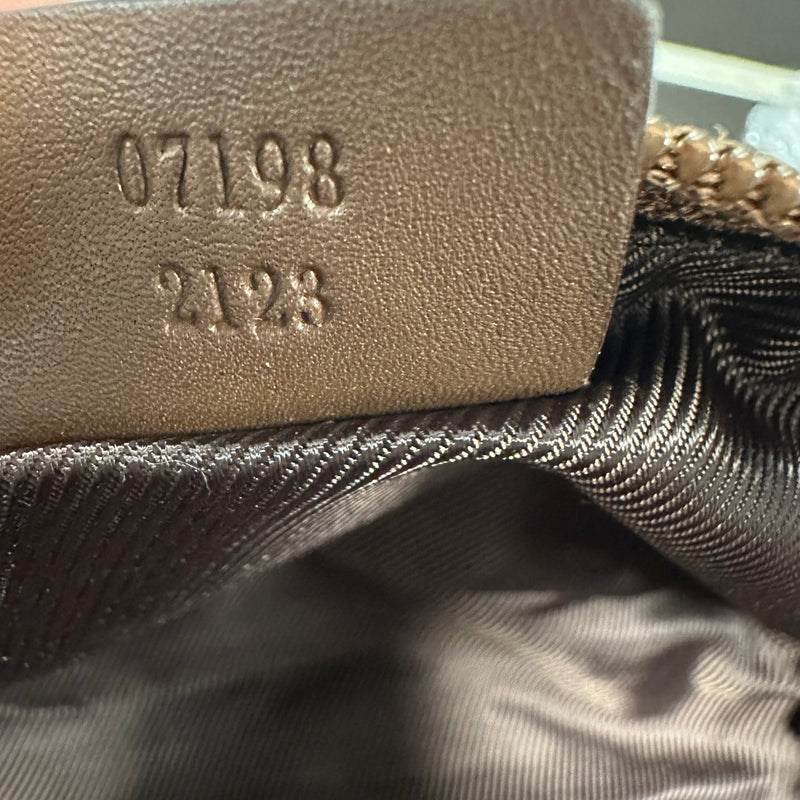 Gucci GG Monogram Boat Pochette Bag - vintageconcierge