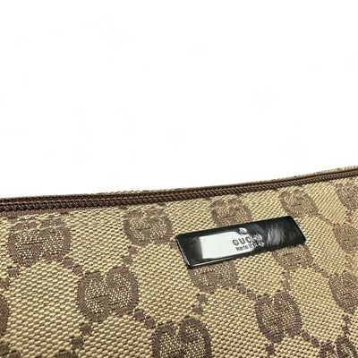 Gucci GG Monogram Boat Pochette Bag - vintageconcierge