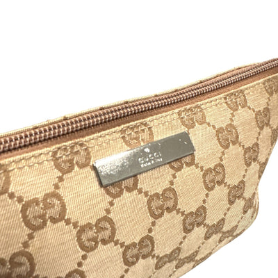 Gucci GG Monogram Boat Pochette Bag - vintageconcierge