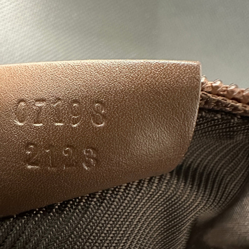 Gucci GG Monogram Boat Pochette Bag - vintageconcierge