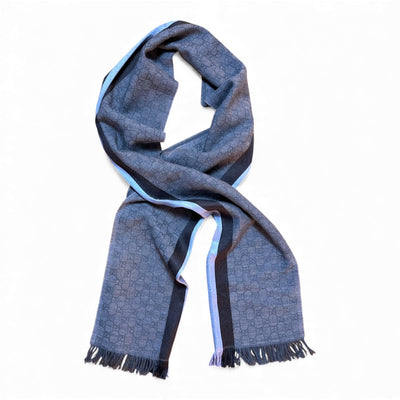 Gucci GG Monogram Scarf - vintageconcierge