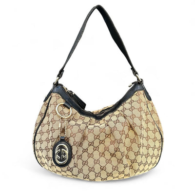 Gucci GG Monogram Sukey Handbag - vintageconcierge