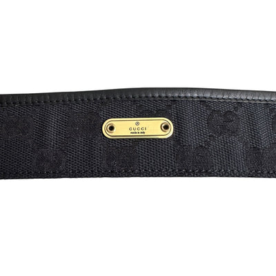 Gucci GG Monogramm Belt - vintageconcierge