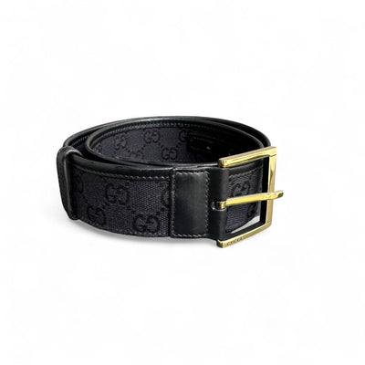 Gucci GG Monogramm Belt - vintageconcierge