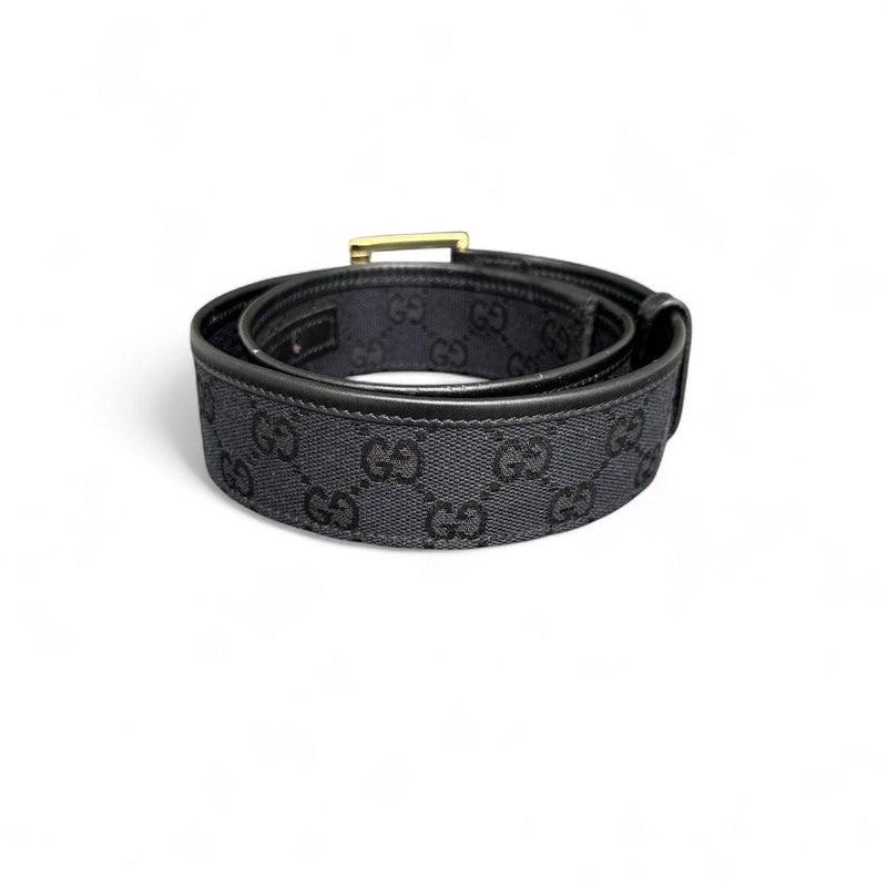 Gucci GG Monogramm Belt - vintageconcierge