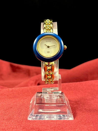 Gucci Vintage Bezel Quartz Uhr - vintageconcierge