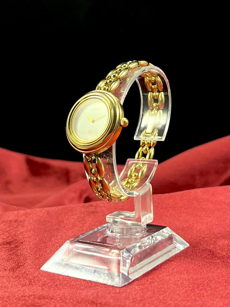 Gucci Vintage Bezel Quartz Uhr - vintageconcierge