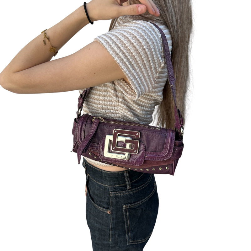 Guess Mini Baguette Bag Handtasche - vintageconcierge