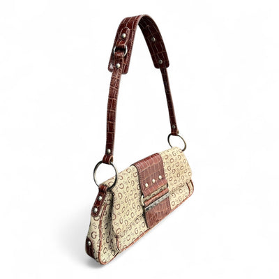 Guess Monogram Pochette Bag - vintageconcierge
