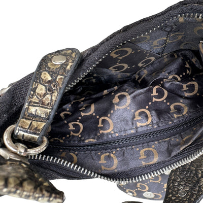 Guess Vintage Y2K Monogram Pochette - vintageconcierge