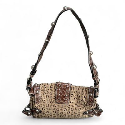 Guess Vintage Y2K Monogram Pochette - vintageconcierge