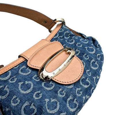 Guess Y2K Denim Pochette Bag - vintageconcierge