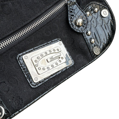 Gussaci Saddle Bag Black - vintageconcierge