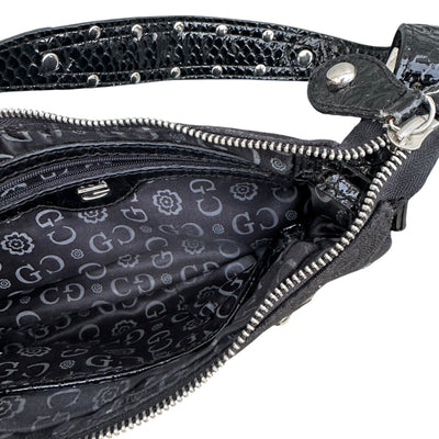 Gussaci Saddle Bag Black - vintageconcierge